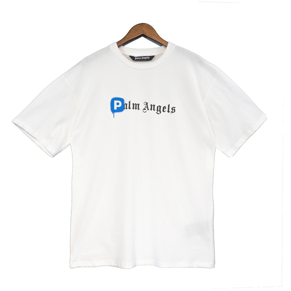 Футболка PALM ANGELS T-Shirt 1/1 crew-neck #1