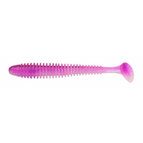 Приманка силиконовая Keitech Swing Impact 4" 10см цвет PAL#14 Glamorous Pink (8шт. в упаковке) / кейтеч #1