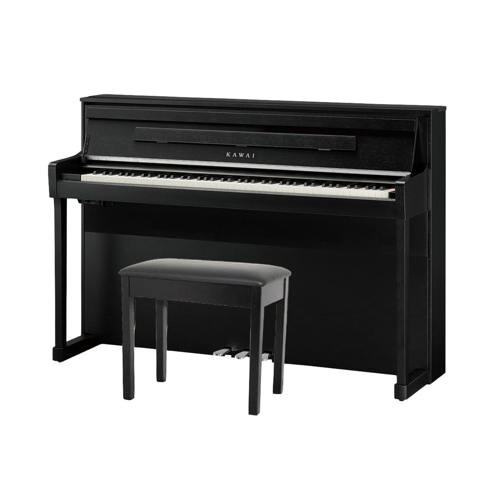 KAWAI CA901 B - цифровое пианино, 88 клавиш, банкетка, механика Grand Feel III, цвет черный матовый  #1