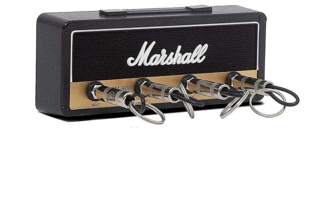 Ключница настенная Marshall Guitar Jack II Rack 2.0 чёрный #1