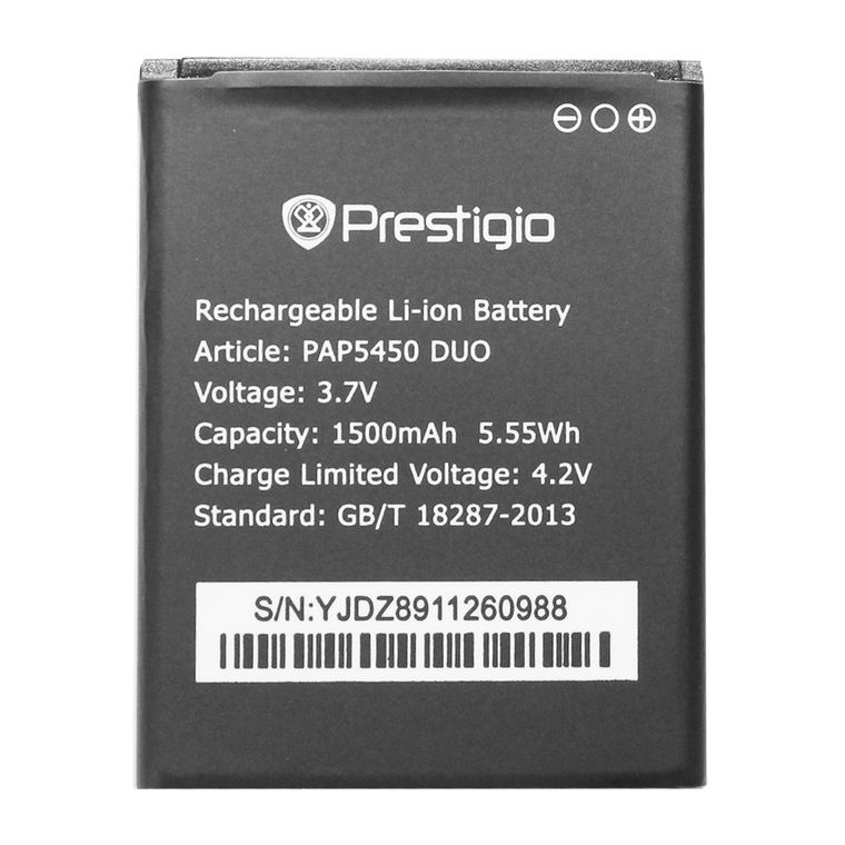 Аккумуляторная батарея для смартфона Prestigio PAP5450 DUO #1