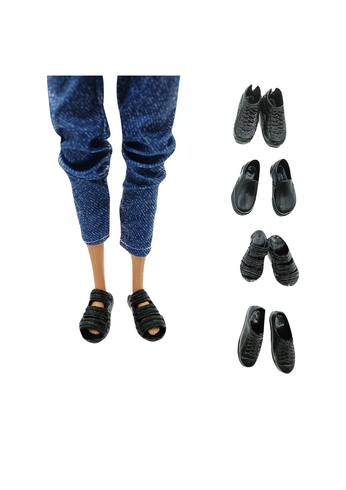 Набор обуви для куклы Кен (4 пары) #1