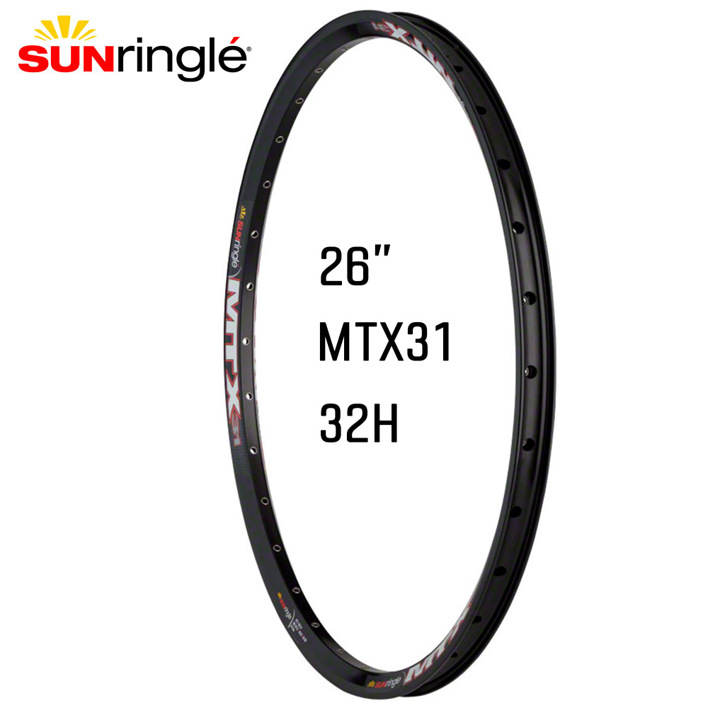 Обод 26" 32h SunRingle MTX31 Sleeved W/E Black #1