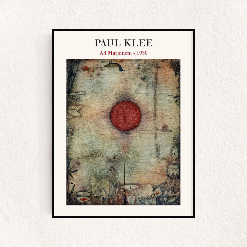 Постер "Paul Klee - Ad Marginem, 1930" 30х40см #1