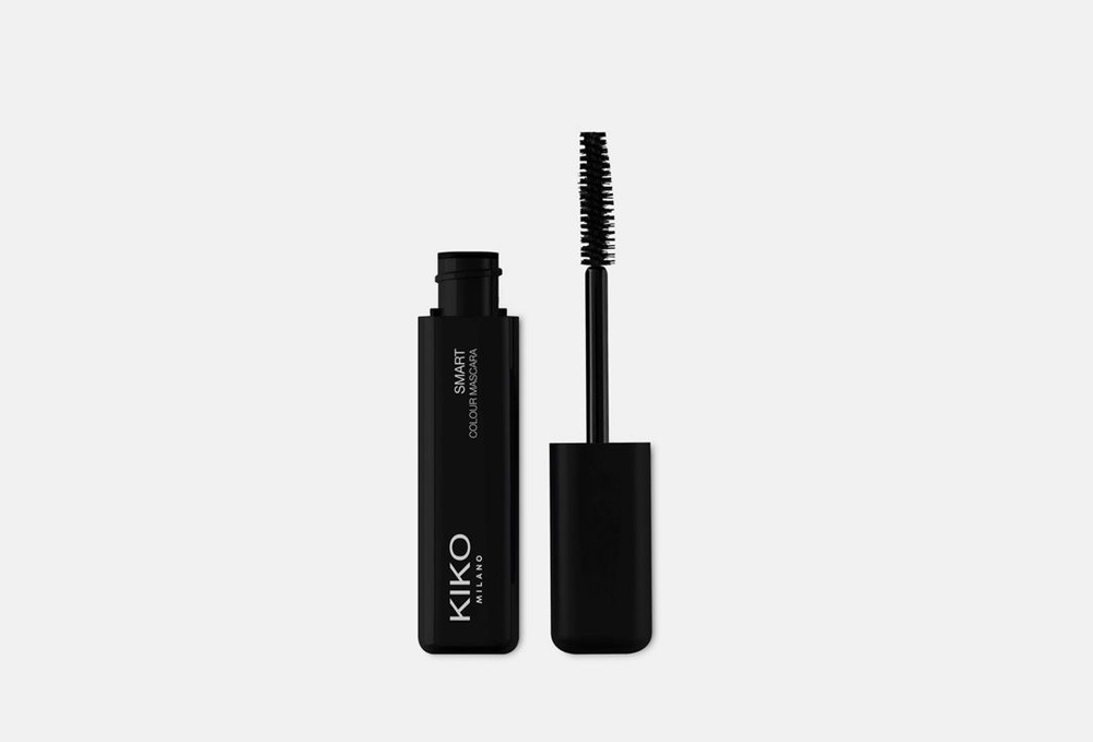 Тушь для ресниц цветная с эффектом панорамного объема KIKO MILANO SMART COLOUR MASCARA - 09 Black  #1