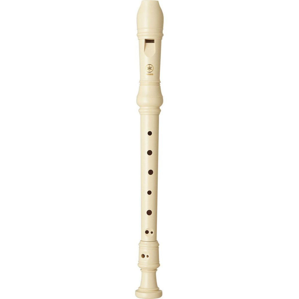 Yamaha YRS-23 - блок-флейта сопрано "C", немецкая система, цвет белый  #1
