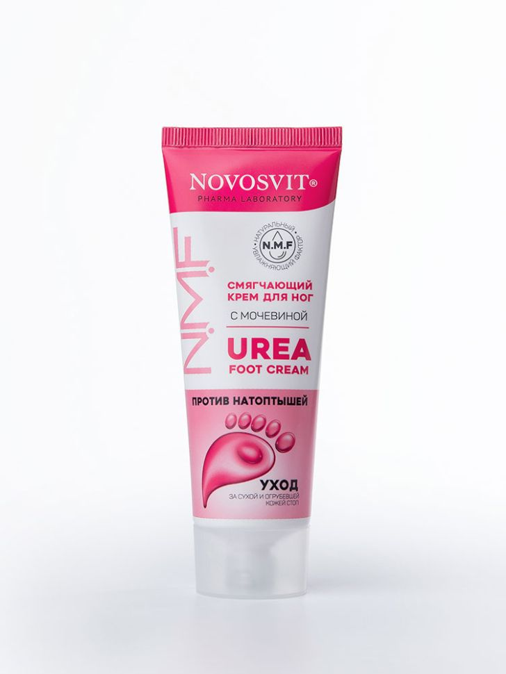 NOVOSVIT Смягчающий крем для ног Urben Foot Cream с мочевиной против натоптышей, 75 мл  #1
