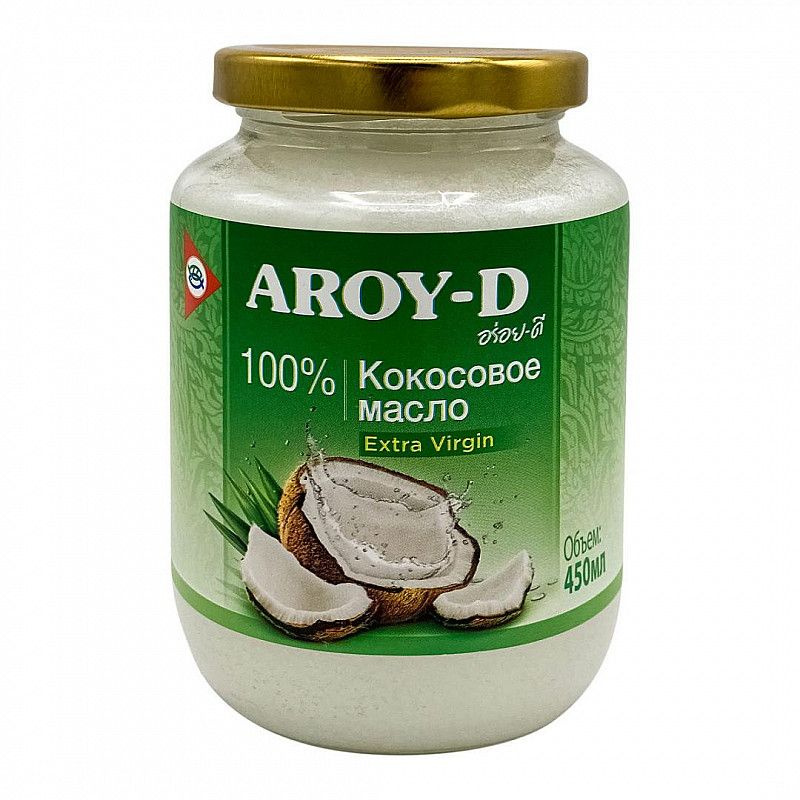 Aroy-D Масло кокосовое нерафинированное, 450 г #1