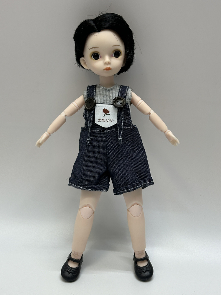 Кукла шарнирная 30 см с одеждой, / №20 / с большими глазами, для девочки, Коллекционная  #1