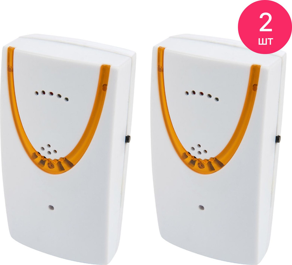 Звонок беспроводной дверной HomeStar / ХоумСтар электрический, в пластиковом корпусе, белый, размер 233x160x32мм, #1