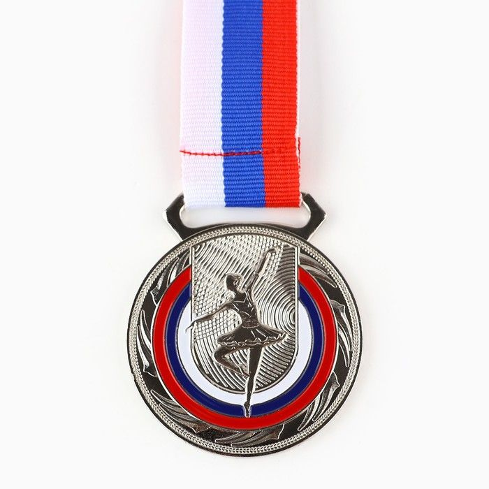 Медаль тематическая 198 Балет, бронза, d 5 см #1