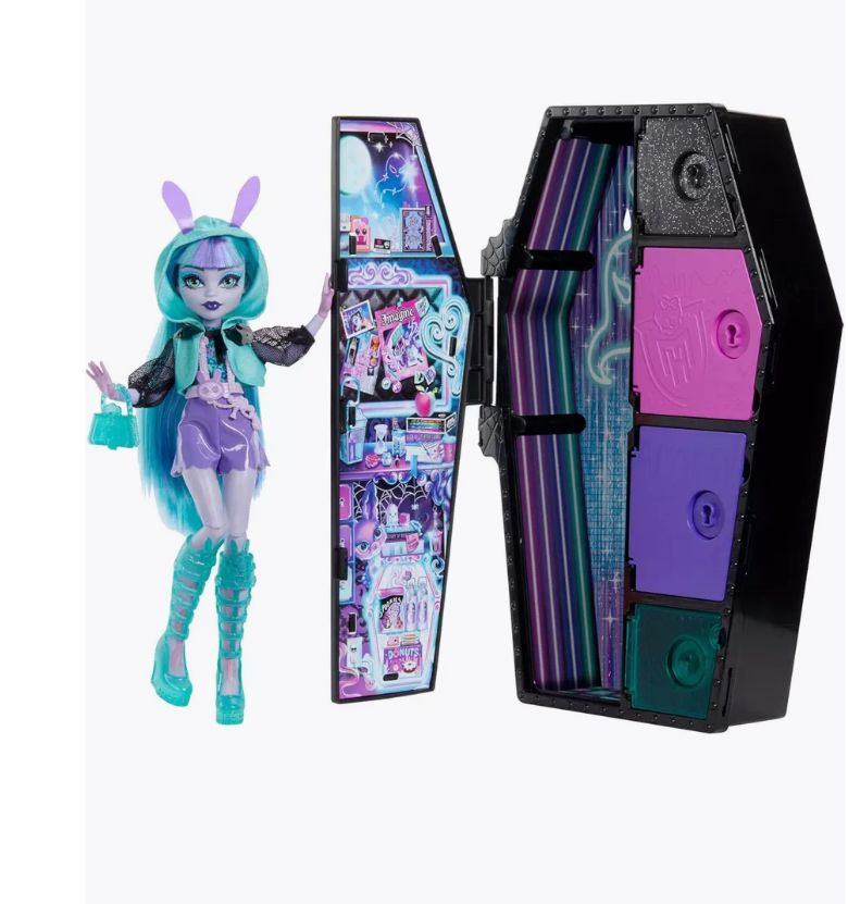 Кукла Mattel Monster High Skulltimate Secrets Neon Frights Twyla Doll (HNF82) #1