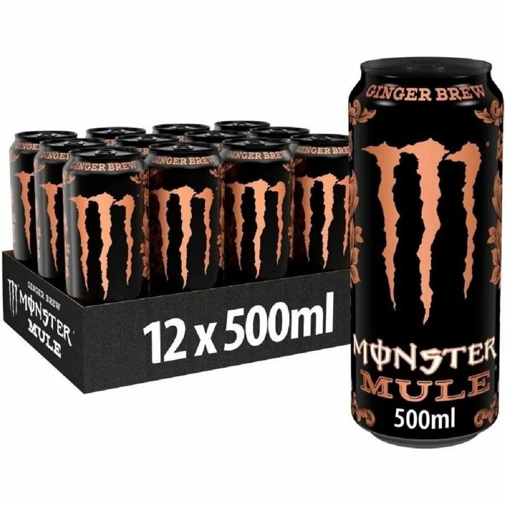 Энергетический напиток "Монстер" Monster Ginger Brew 0.5л х 12шт #1