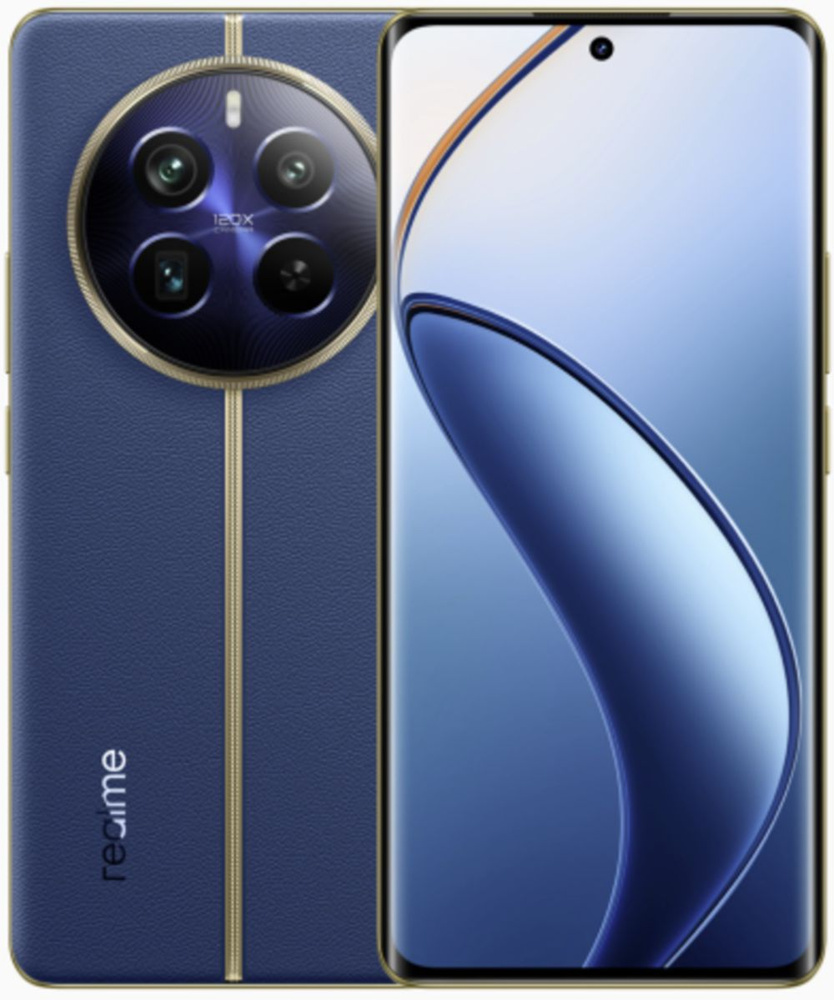 realme Смартфон 12 Pro+ 8/256 ГБ Blue Ростест (EAC) 8/256 ГБ, синий #1