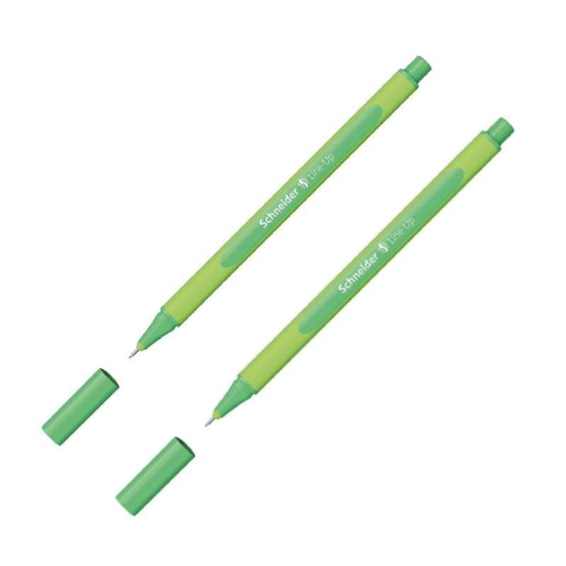Ручка капиллярная 2 шт Schneider "Topliner 967" зеленая, 0.4мм #1