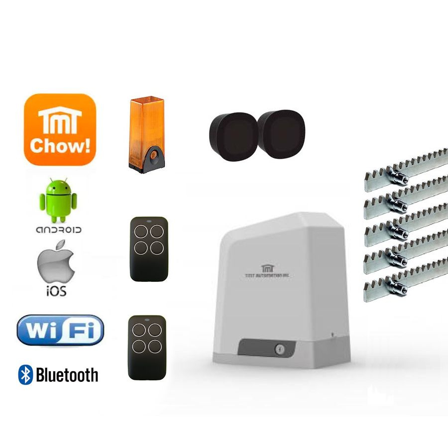 Автоматика для откатных ворот TMT Boxer 800 WiFi & Bluetooth Smart Kit Full5  #1