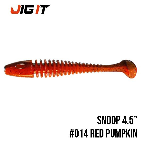 Силиконовая приманка Jig It Snoop 4.5" 115mm #1