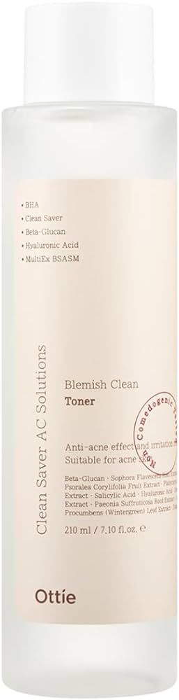 OTTIE Тонер для проблемной кожи лица Blemish Clean Toner #1