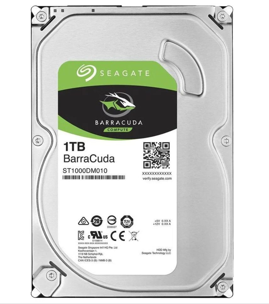 Seagate 1 ТБ Внутренний жесткий диск ST1000DM010;1tb hdd 3.5'' (2EZ102)  #1