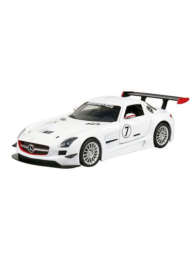 Машина металлическая коллекционная MotorMax 1:24 GT Racing - Mercedes-Benz SLS AMG  #1