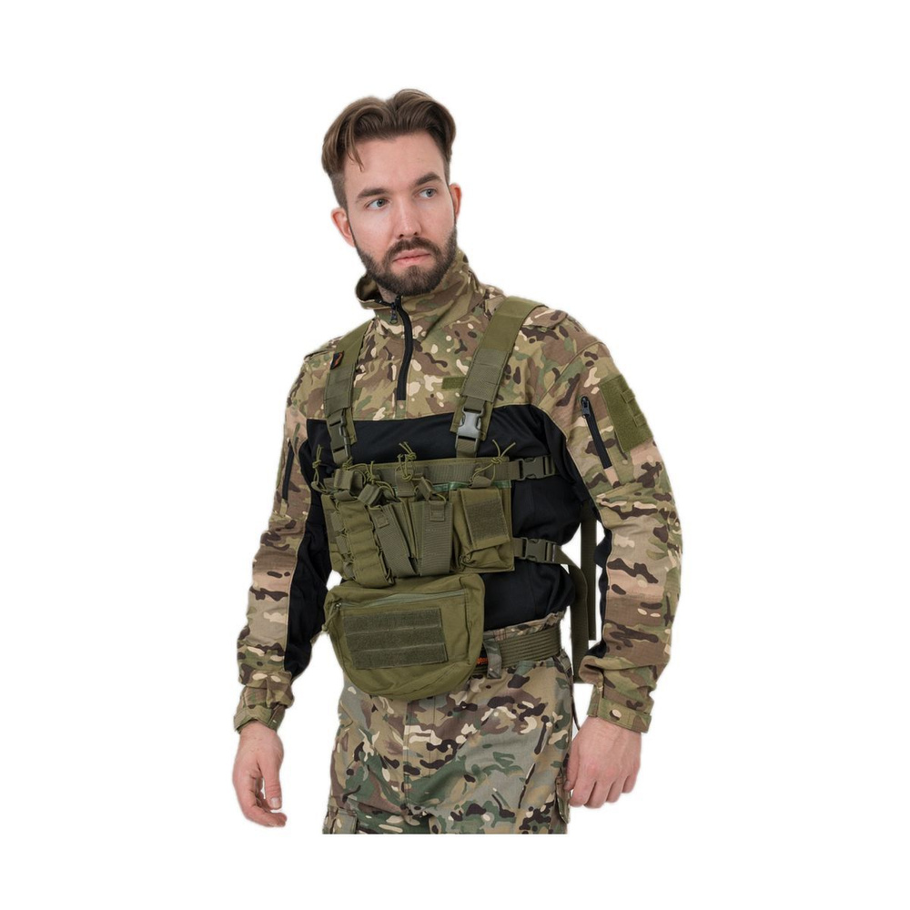 Разгрузка нагрудная Remington Rifle Tactical Vest Army Green #1