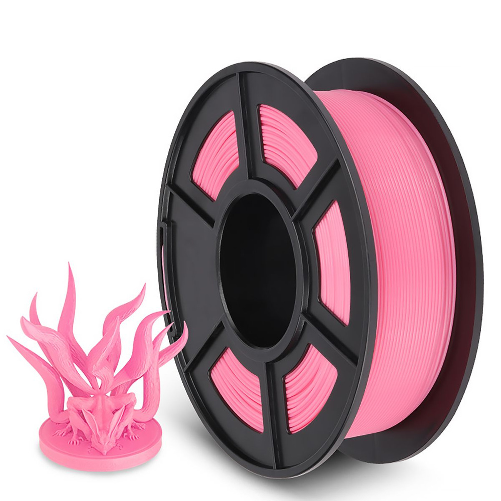 Филамент NVPRINT PLA Pink для 3D печати диаметр 1.75мм длина 330 метров масса 1 кг  #1