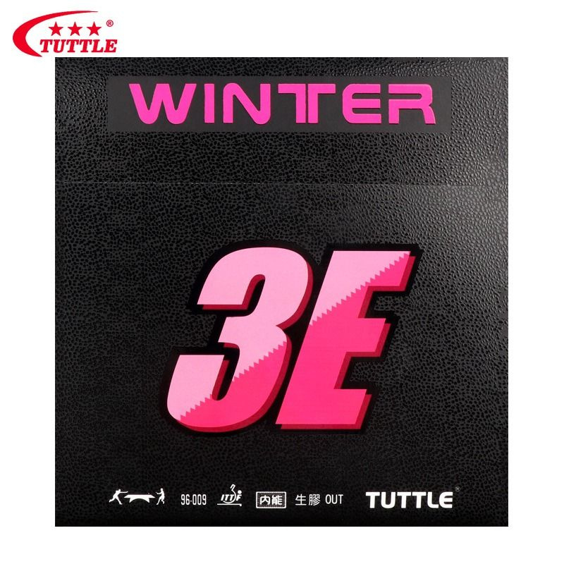 Накдадка TUTTLE 3E WINTER 1.5mm ШИПЫ красная для настольного тенниса  #1