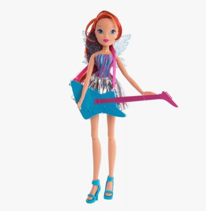 Кукла WinX Club Блум, шарнирная, с крыльями, 26 см #1