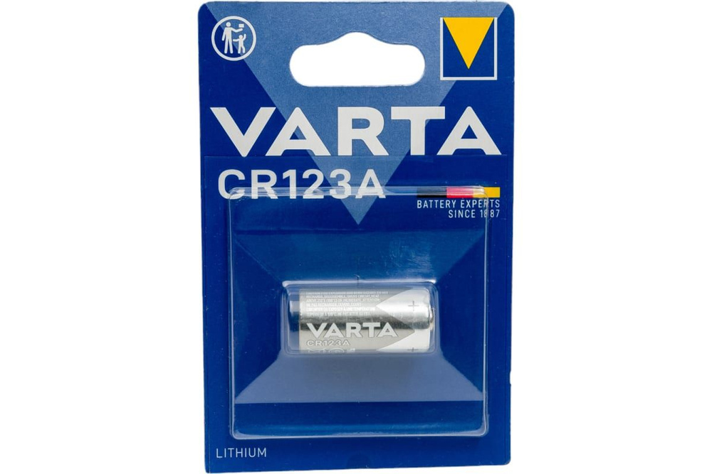 Батарейка Varta Professional CR123A BL1 Lithium 3V (6205) (1/10/100) (1 шт.) #1
