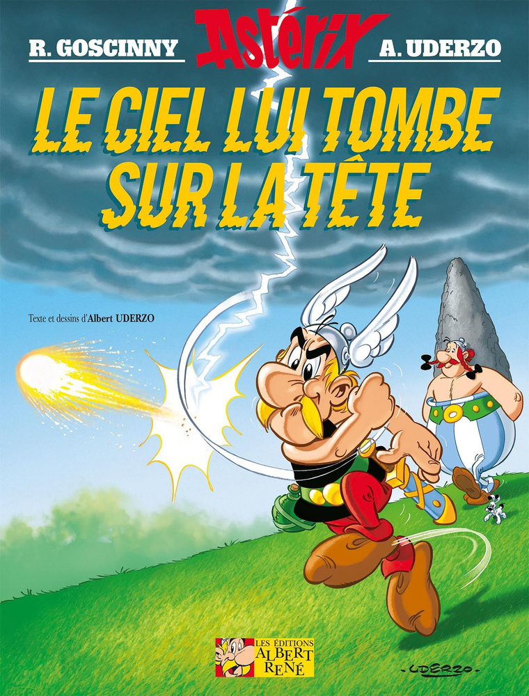 Asterix. Tome 33. Le ciel lui tombe sur la tete. Комикс / Когда небо падает на твою голову. Астерикс #1