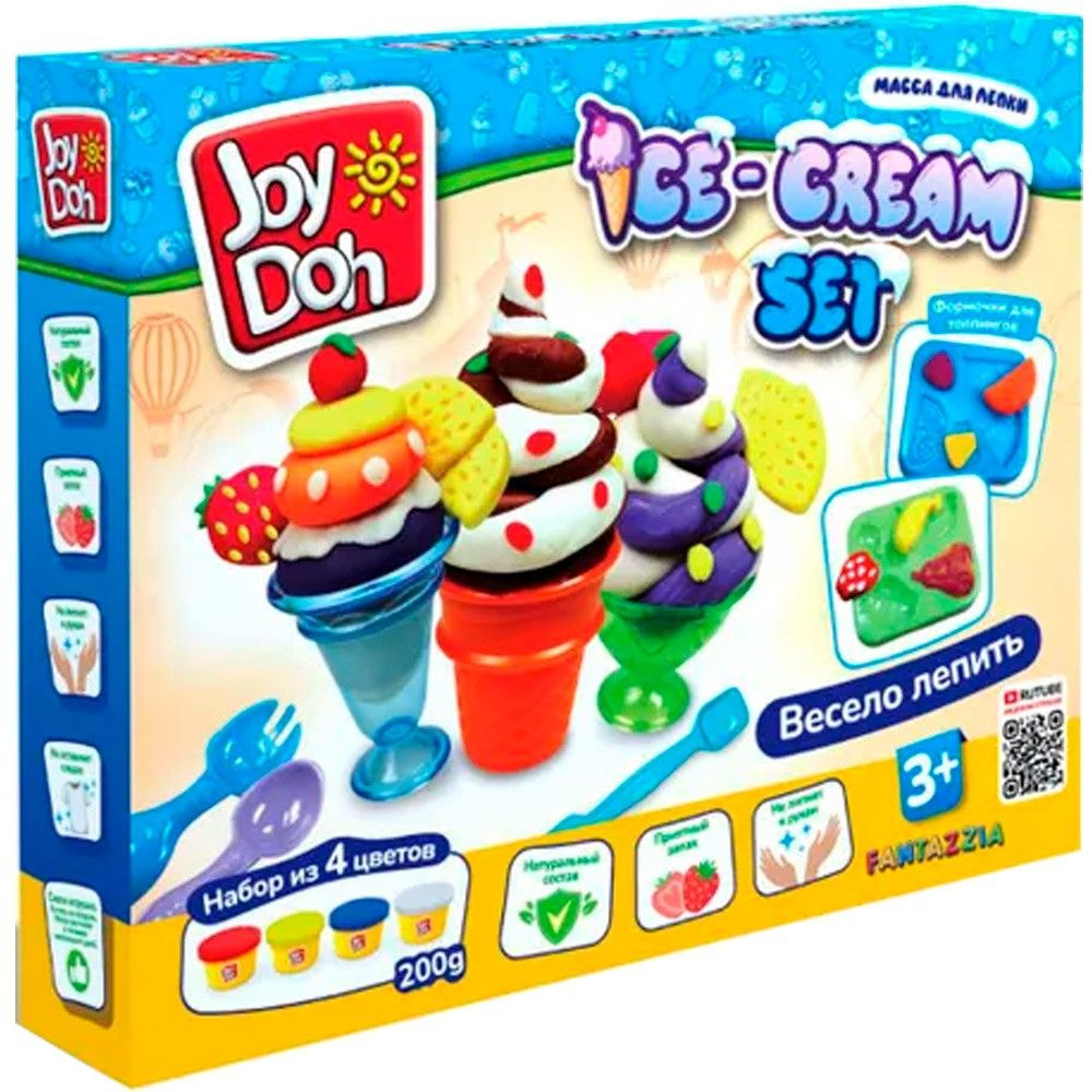 Набор для творчества Масса для лепки набор ICE-CREAM STATION - МОРОЖЕНИЦА, фабрика мороженого  #1