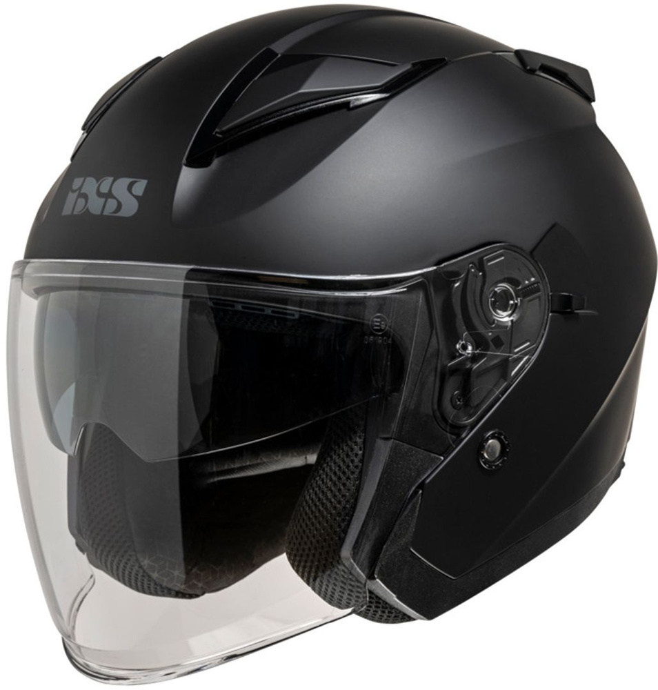 IXS Мотошлем, цвет: черный матовый, размер: M #1