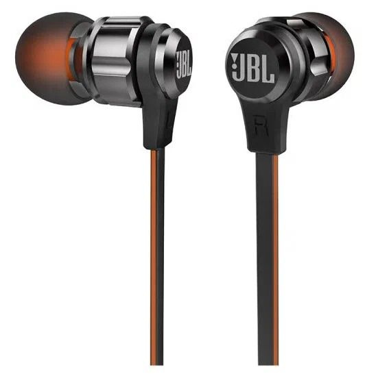 Проводные наушники JBL T180A, mini jack 3.5 mm,black #1