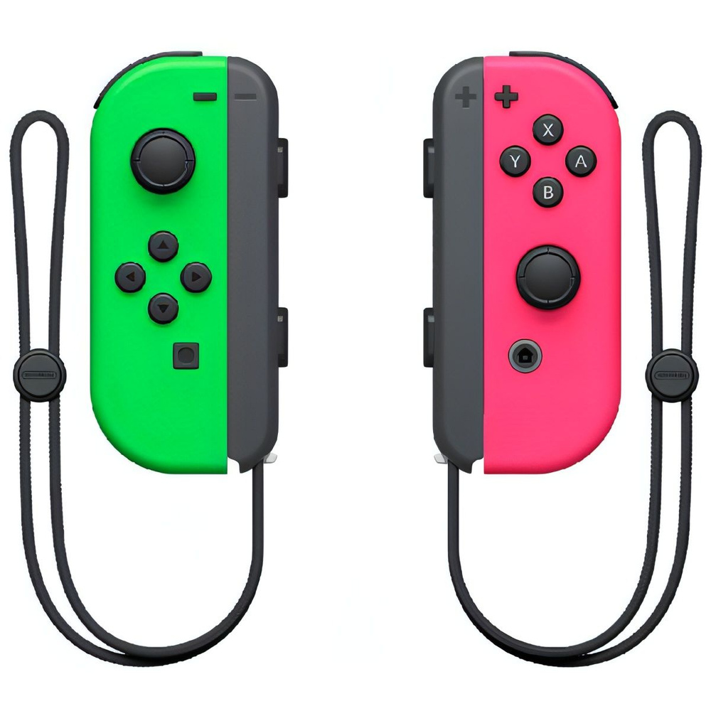 Геймпад для Switch Nintendo Switch Joy-Con Neon Green/Neon Pink #1