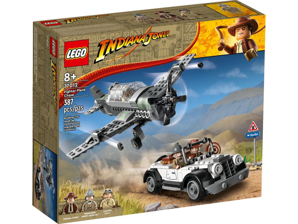 LEGO Indiana Jones 77012: Fighter Plane Chase (Погоня за истребителем) #1