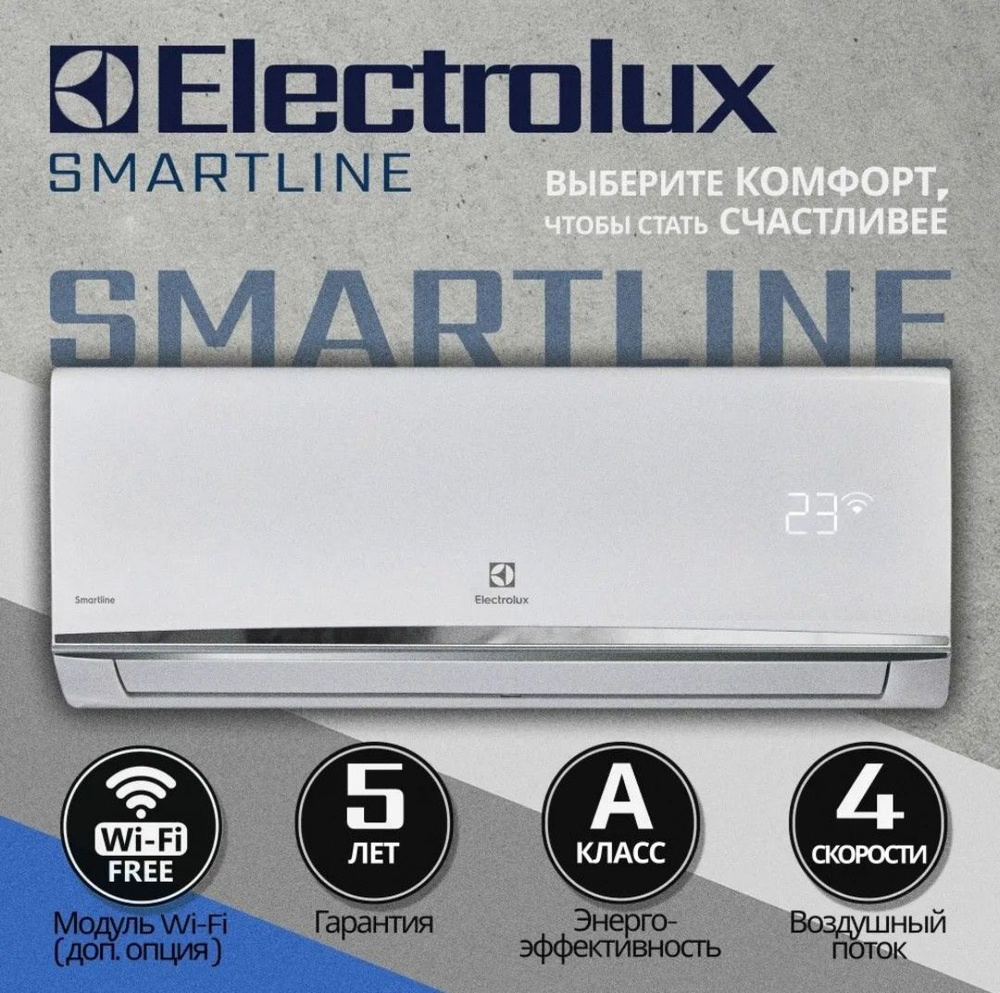 Сплит-система Electrolux Smartline EACS-09HSM/N3 до 27 м2 #1