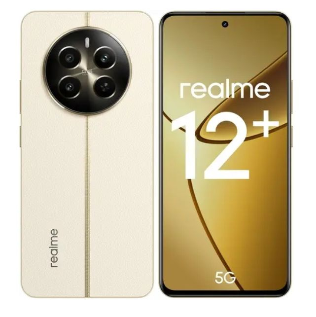 realme Смартфон 12+ 5G 12/512 ГБ, бежевый #1