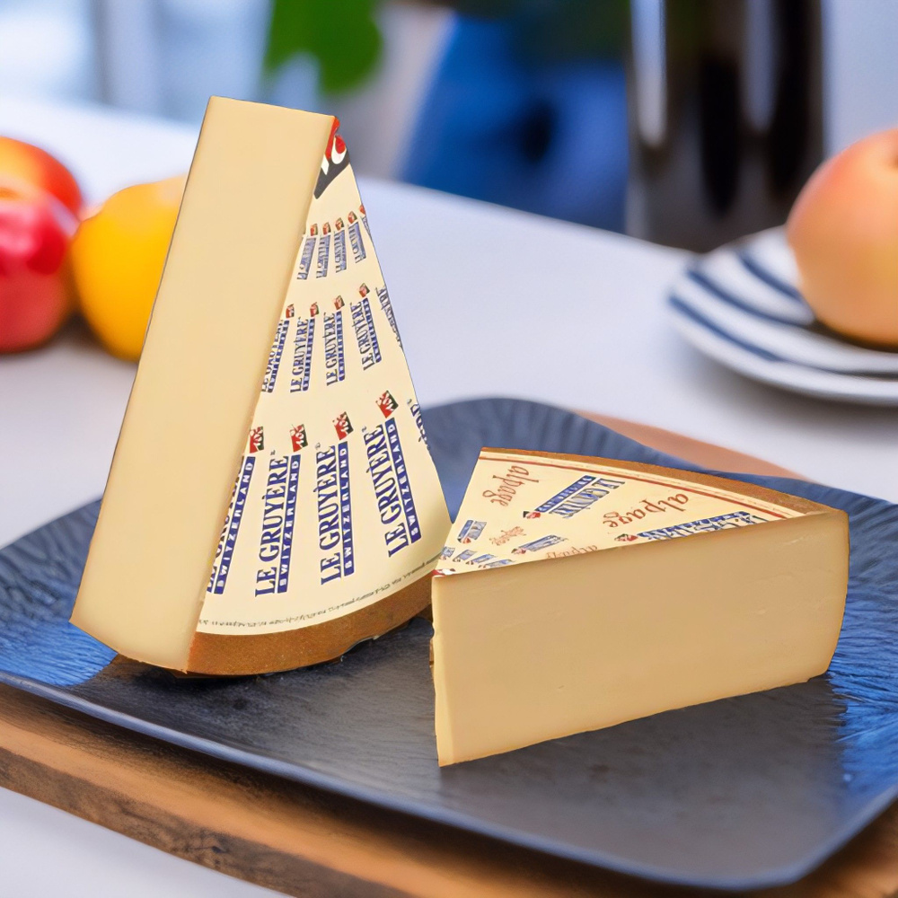Швейцарский твердый сыр, 1000 гр, Грюйер (Le Gruyere) #1