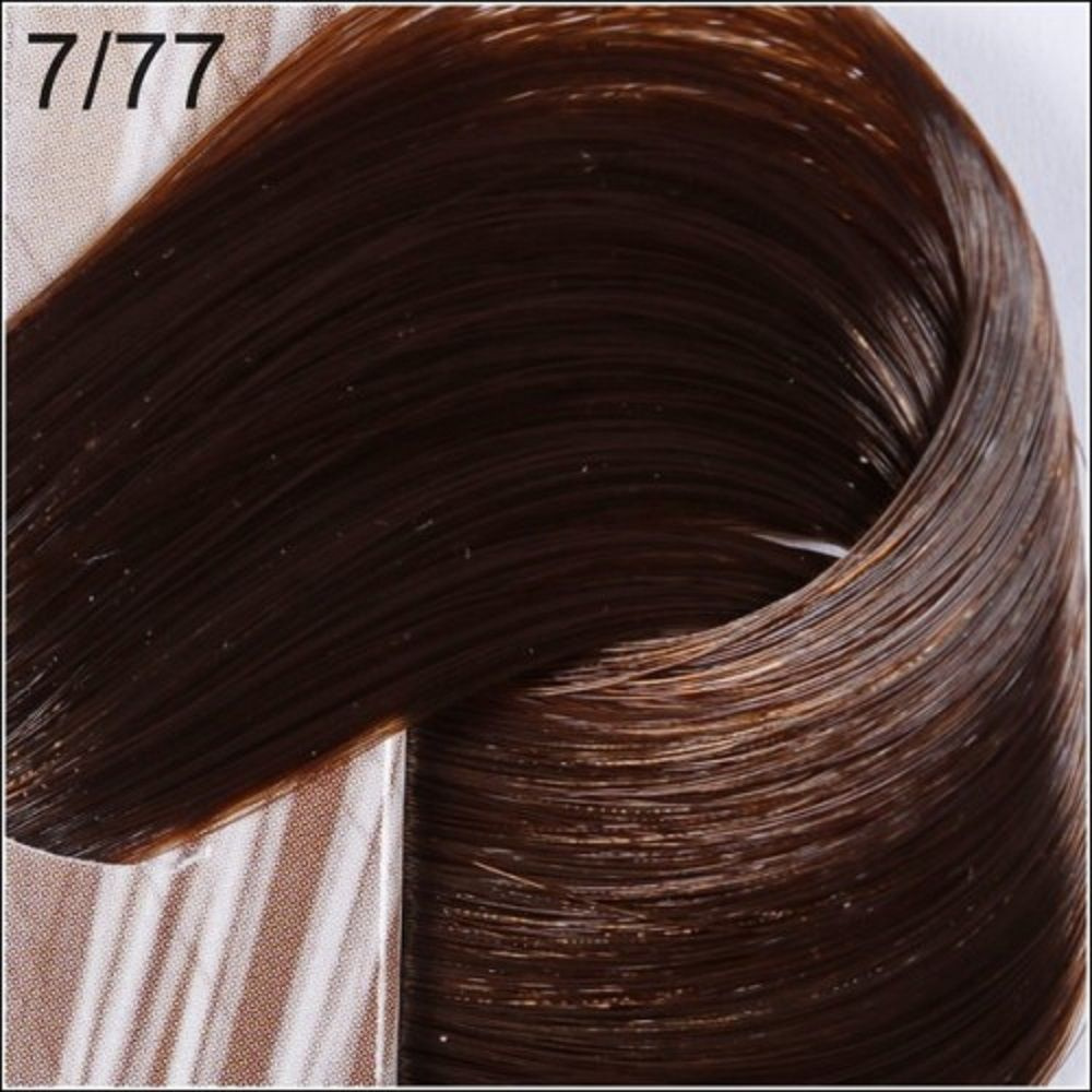 7/77 краска для волос, блонд интенсивно-коричневый / LC NEW 60 мл  #1