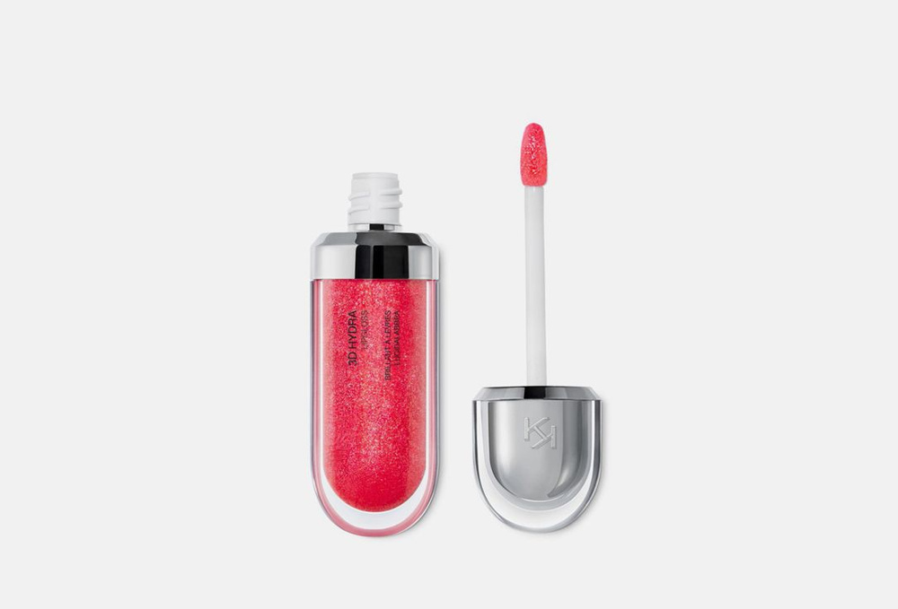 Увлажняющий блеск для губ KIKO MILANO 3D hydra lipgloss - 12, Pearly Amaryllis Red  #1