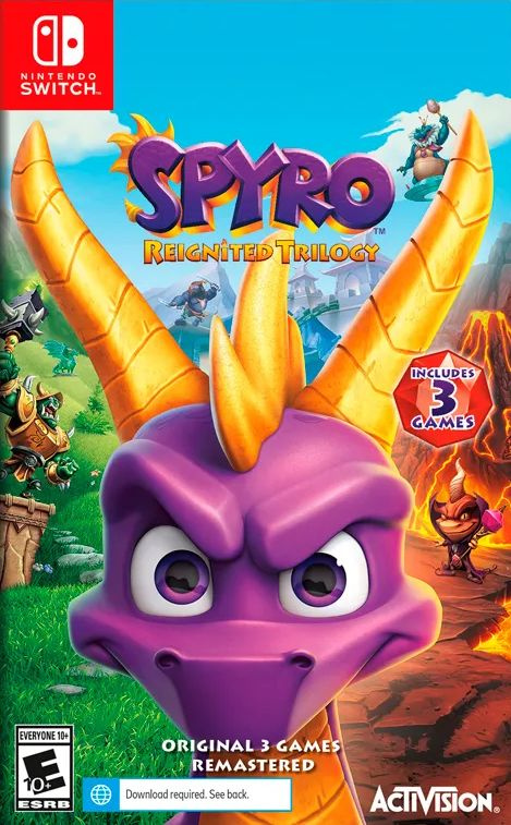 Игра Spyro Reignited Trilogy (Nintendo Switch, Английская версия) #1