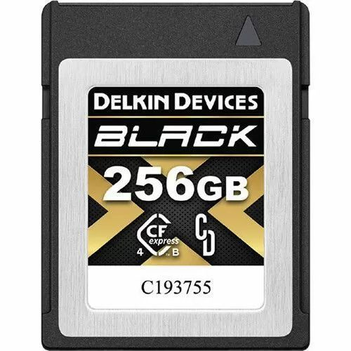 Карта памяти Delkin Devices Black CFexpress Type B 4.0 256GB #1