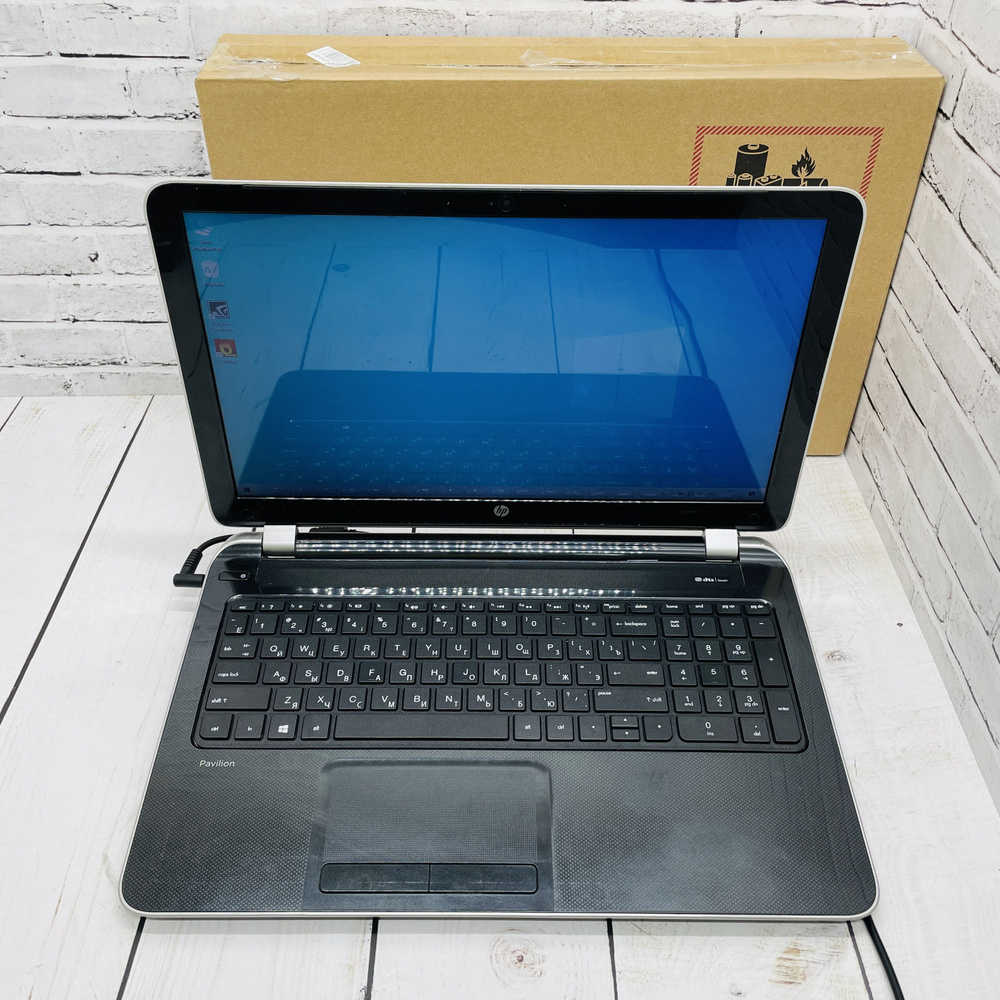 HP 15-n060SR, Intel Core I5-4200M, GeForce GT740M Игровой ноутбук 15.6", RAM 8 ГБ, SSD, Windows Pro, #1