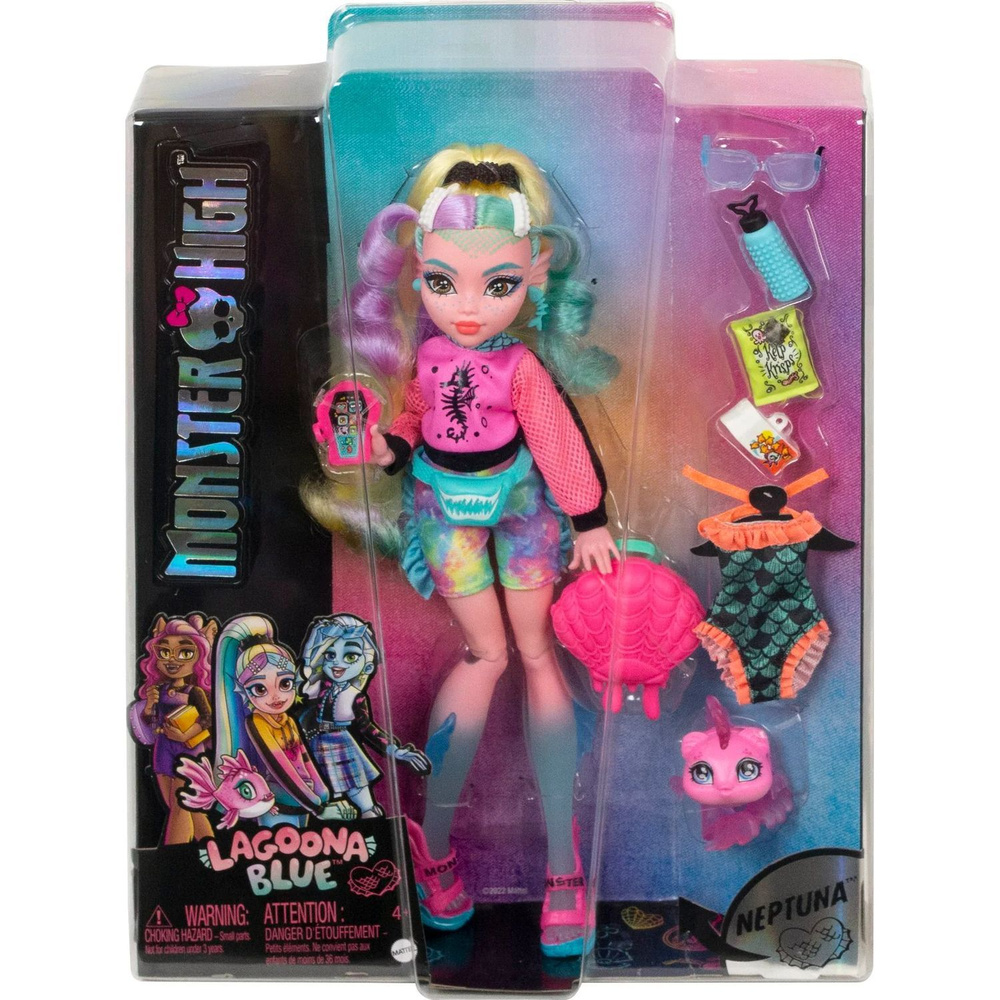Кукла Monster High Монстр Хай Lagoona Blue HHK55 #1