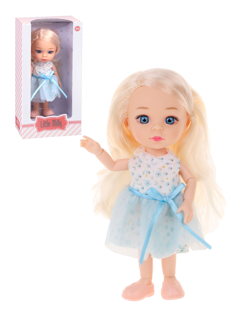 Кукла шарнирная для девочки, 15 см #1