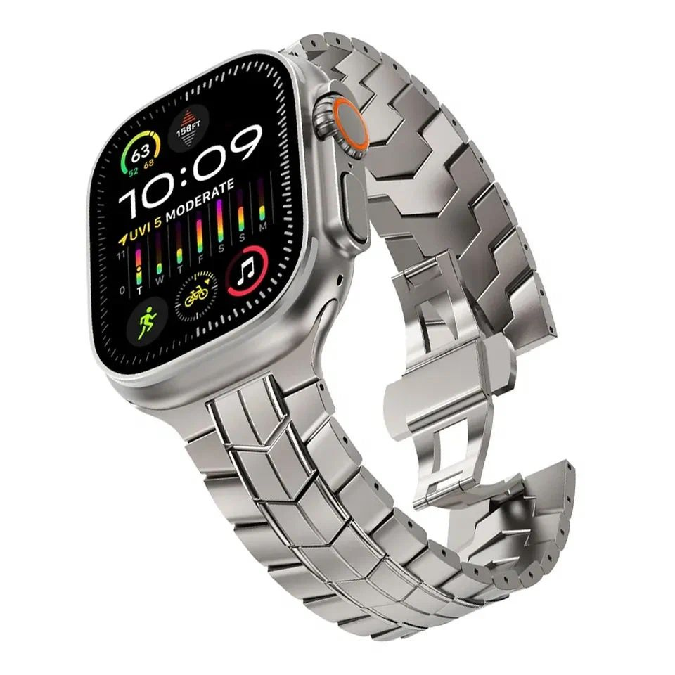 Титановый браслет для Apple Watch Ultra и похожих #1