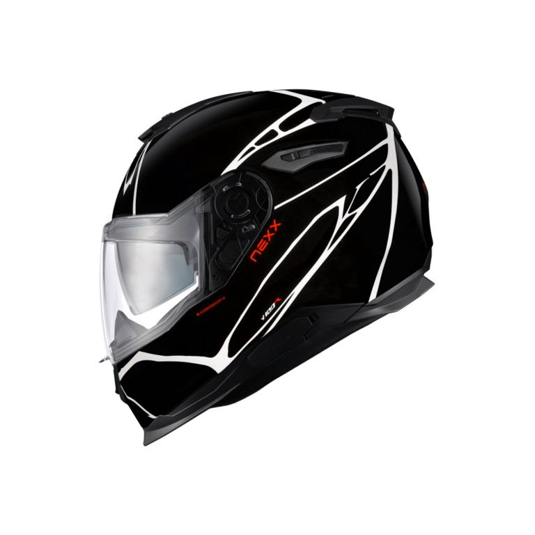 NEXX HELMETS Мотошлем, цвет: черный, белый, размер: XXL #1