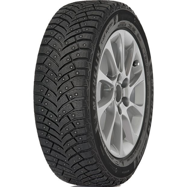 MICHELIN X-Ice North XIN4 SUV Шины  зимние 285/40  R22 110T Шипованные #1