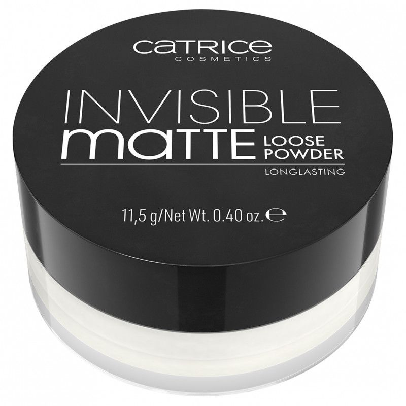 CATRICE Пудра для лица рассыпчатая Invisible Matte #1