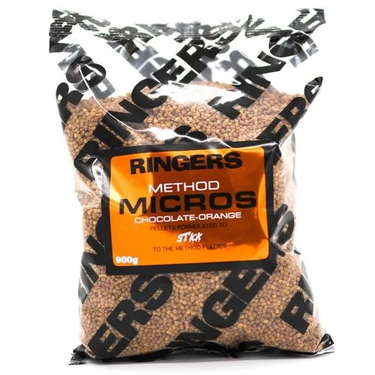 Пеллетс Pellets Ringers 900g - Method Micro Chocolate-Orange 2mm #1